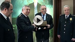 Başkan Gökhan'dan Emniyet Müdürü Sel'e Ziyaret
