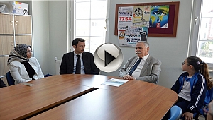 Başkan Gökhan Eğitime Destek Ziyaretlerine Devam Ediyor