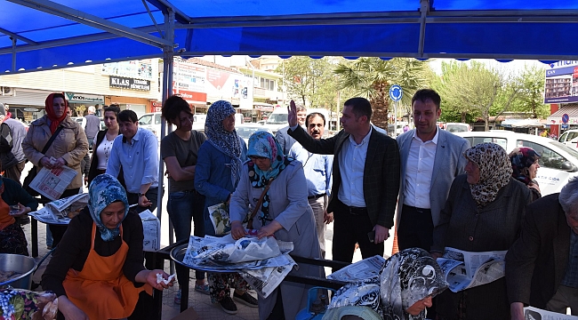 Çan Belediyesi Geleneği Miraç Kandilinde de Devam Etti