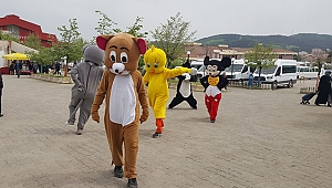Çan Sokaklarında Maskot Rüzgârı