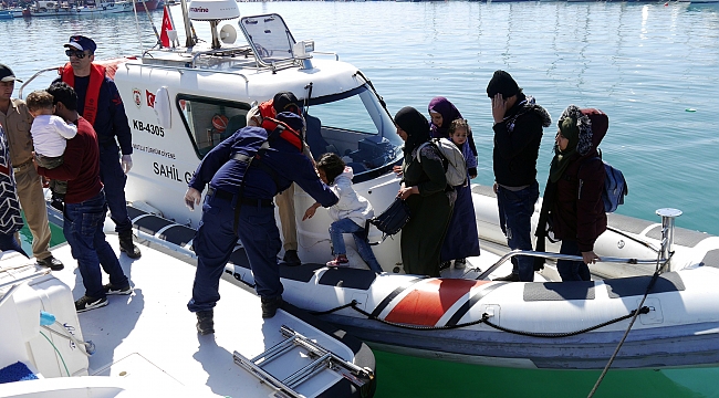 Çanakkale'de 143 Kaçak Göçmen Yakalandı