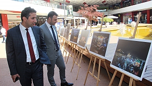 Çanakkale'de 'Şehrin Işıkları' sergilendi