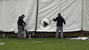 Çanakkale'de tören alanları hazırlanıyor