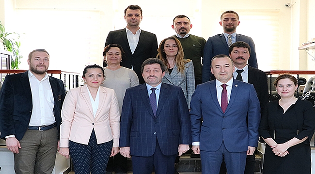 Çanakkale Valisi Orhan Tavlı'dan Çanakkale Barosu'na ziyaret