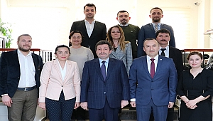 Çanakkale Valisi Orhan Tavlı'dan Çanakkale Barosu'na ziyaret