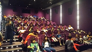 Çocuklar Sinemada GESTAŞ'ın Misafiri Oldu