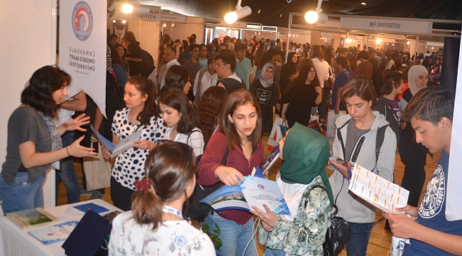 ÇOMÜ, Yükseköğretim ve Eğitim Fuarlarında Tanıtıldı