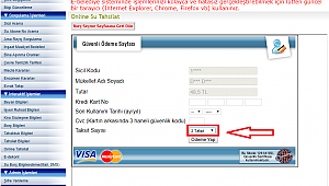 E-Belediye Üzerinden Taksitli Tahsilat Başladı