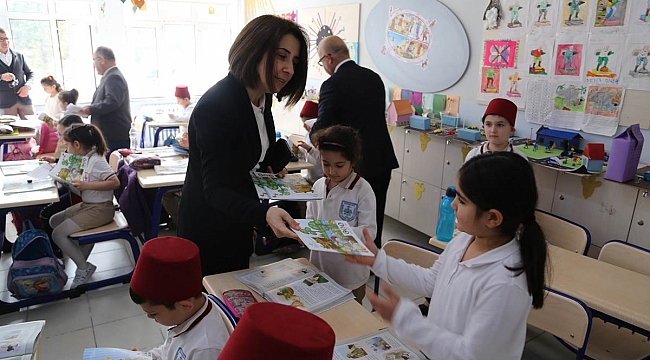 İlkokul Öğrencilerine Tabiat Koruma Bilinci ve Sevgisi Aşılanıyor