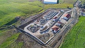 Lapseki'de Atık Su Arıtma Tesisi Hizmete Girdi