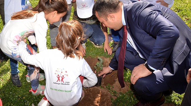 Lapseki'de Fidan Dikimi