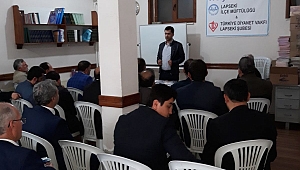 Lapseki'de Kırım Kongo Eğitimi