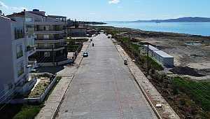 Lapseki'de Üst Yapı Çalışmaları Devam Ediyor