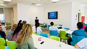 Lapseki Devlet Hastanesinde Hizmet içi Eğitim Semineri yapılıyor