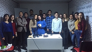 TDD'ye Berkem Toparlak konuk oldu