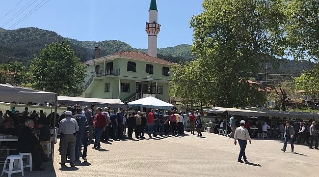 Yenice'de mahalle Hayrı Yapıldı