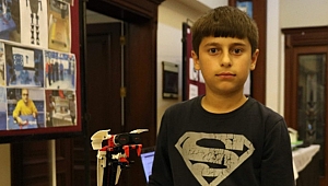 5. Sınıf Öğrencisinin Yılan Robotu Kampa Damga Vurdu