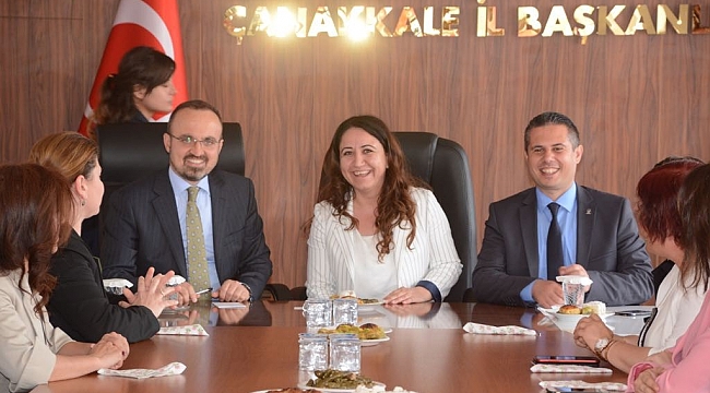 AK Partili Turan: "Çanakkale'ye yatırım yapan, başımızın tacı"