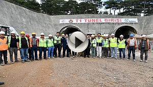 Ayvacık-Küçükkuyu tünelleri 2019'da hizmete açılıyor