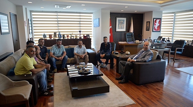 Başkan Gökhan Konuklarını Ağırladı