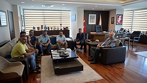 Başkan Gökhan Konuklarını Ağırladı