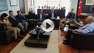 Başkan Gökhan Konuklarını Ağırladı