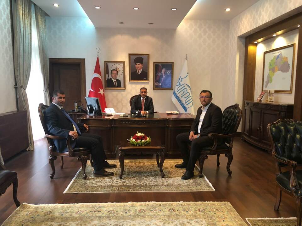 Başkan Yavaş'tan Burdur Valisi Şıldak'a ziyaret