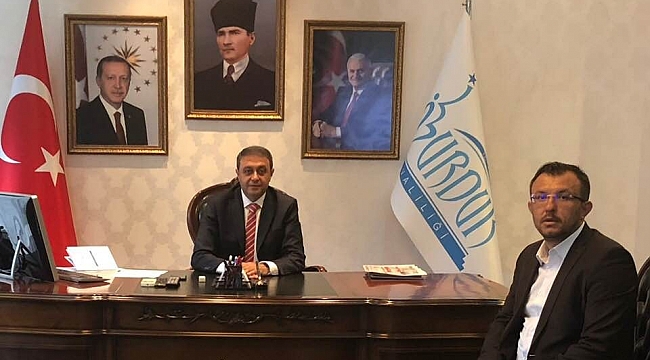 Başkan Yavaş'tan Burdur Valisi Şıldak'a ziyaret