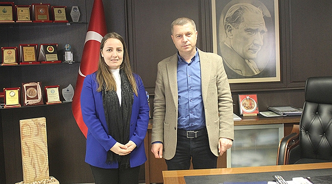 Bektaş'tan Başkan Kuzu'ya ziyaret