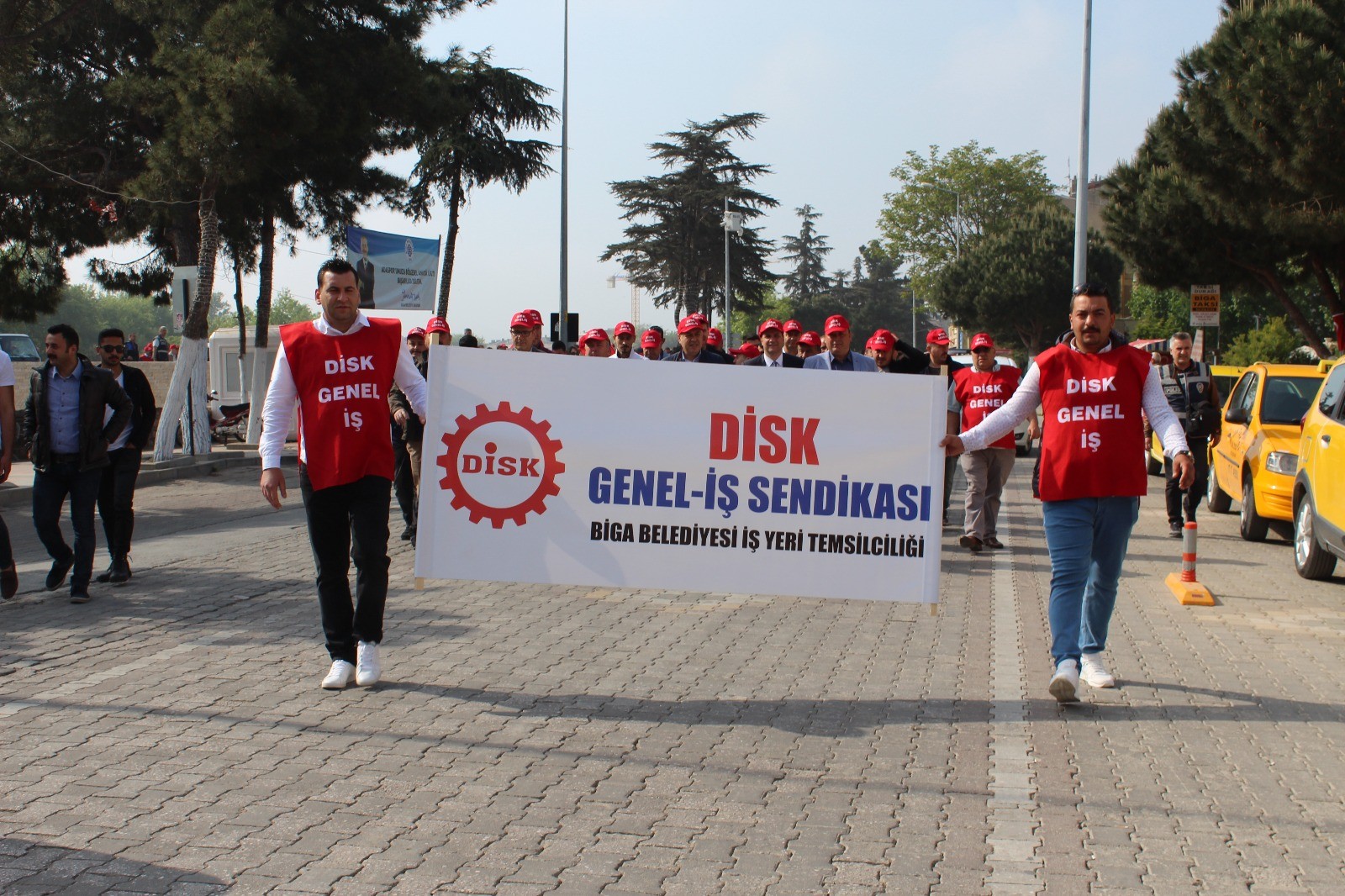 Biga'da 1 Mayıs kutlandı
