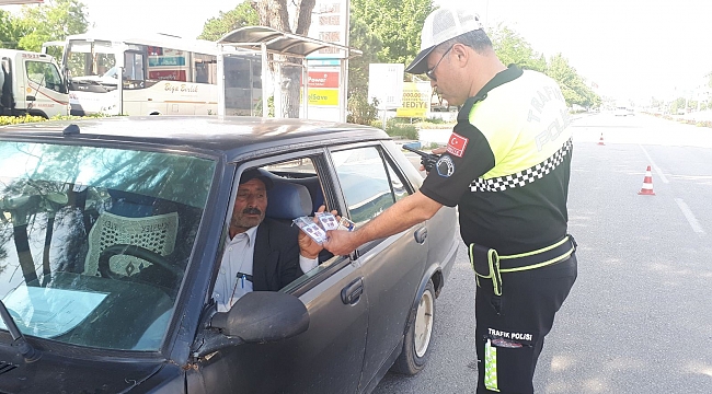 Biga'da Trafik Haftası etkinliği