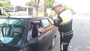 Biga'da Trafik Haftası etkinliği