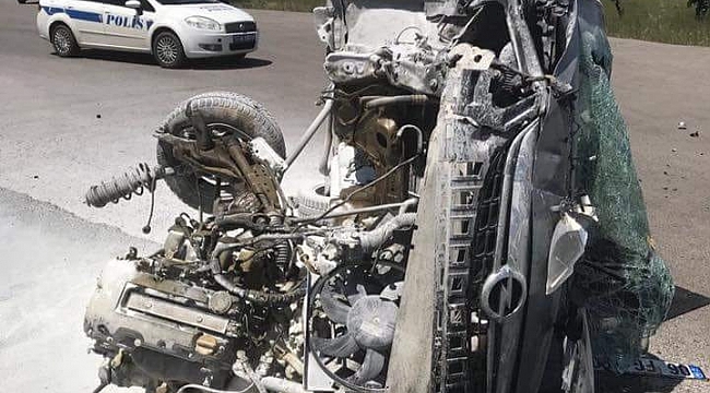 Biga'da trafik kazası: 1 yaralı