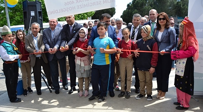 Biga'da 'TÜBİTAK 4006 Bilim Sergisi' açıldı
