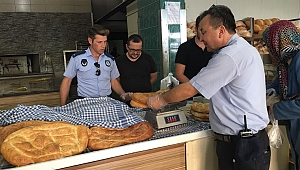 Biga'da zabıtadan fırınlara Ramazan denetimi