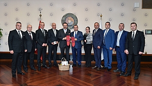 Biga TSO'dan Tobb Başkanı'na Ziyaret