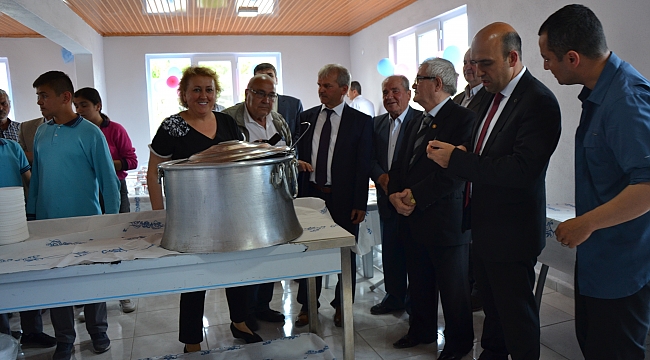 Bigada, Hayırsever İşadamı Nedim Aydın Yemekhane Yaptırdı
