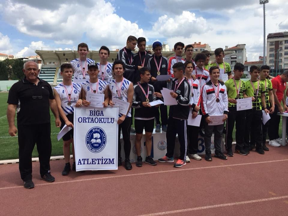  Bigalı atletler Türkiye Şampiyonasında