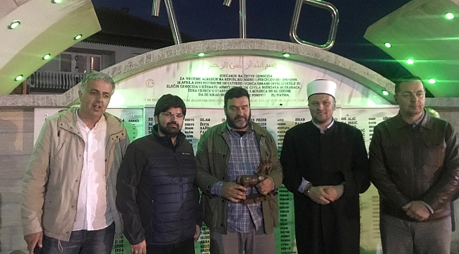 Bosna Hersek'in Ahmici Köyü'nde iftar