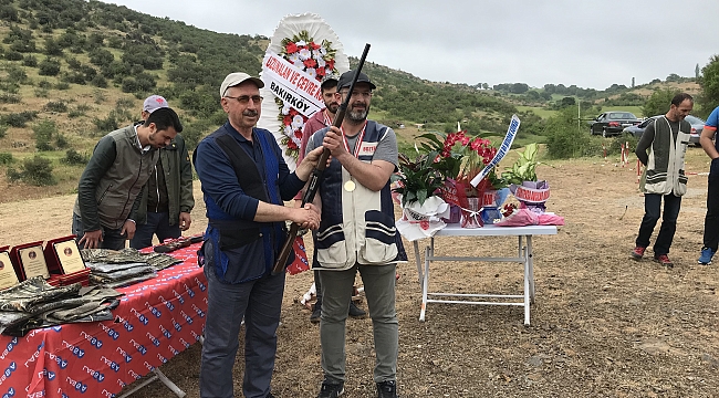 Çan'da Avcılar Kıyasıya Yarıştı