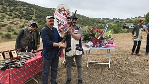 Çan'da Avcılar Kıyasıya Yarıştı