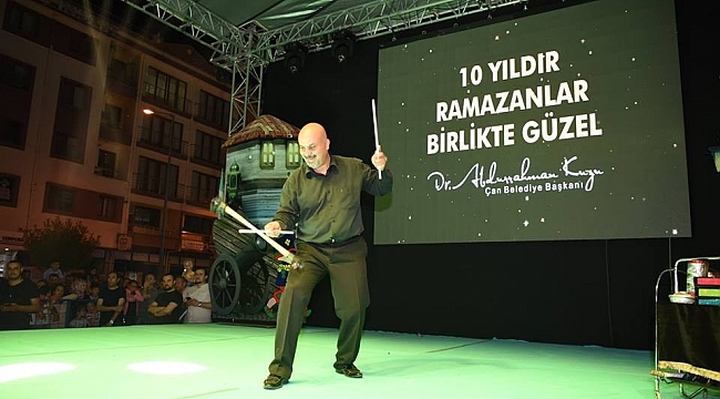 Çan'da Ramazan etkinlikleri