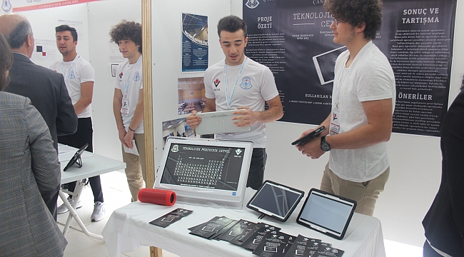 Çan Mesleki Ve Teknik Anadolu Lisesi Tübitak Bilim Fuarı Açıldı