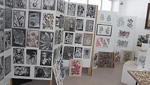 Çan MYO'da Mezuniyet Sergisi