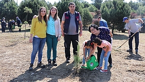 Çan Termik Santralinden her anne için bir fidan