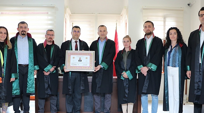 Çanakkale Barosu'nda Ruhsat Töreni
