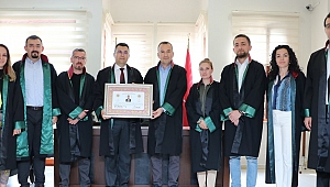 Çanakkale Barosu'nda Ruhsat Töreni