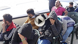 Çanakkale'de 99 kaçak göçmen yakalandı