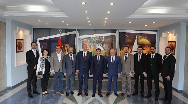  ÇTSO Yeni Yönetim Kurulu Ziyaretlerde Bulundu