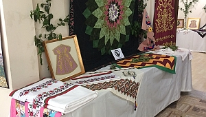 El emeği eserler sergilendi